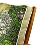Aberto Design YM1030 Cojín 42x42 cm, 50% Algodón/50% Poliéster, Funda Extraíble y Lavable para Sofá y Hogar, Elegante y Cómodo